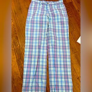 Vineyard vines boys pastel plaid super prep pants spring Easter